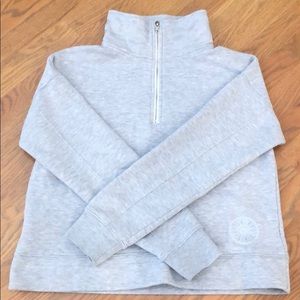 SoulCycle funnel neck 1/4 zip sweatshirt - size S
